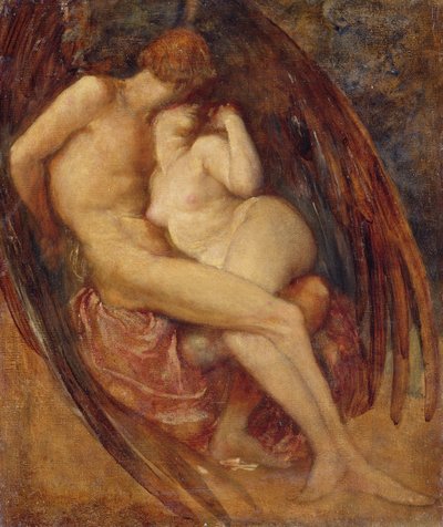 サタンと罪 作： George Frederick Watts